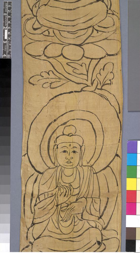 图片[10]-banner; painting; 幡(Chinese); 繪畫(Chinese) BM-1919-0101-0.195-China Archive